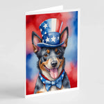 Patriotic American Greeting Cards - Size: 5X7 | Pack Of: 8 | Collection name: Patriotic american-AMAZON FACTORY
