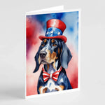 Patriotic American Greeting Cards - Size: 5X7 | Pack Of: 8 | Collection name: Patriotic american-AMAZON FACTORY