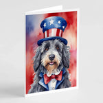 Patriotic American Greeting Cards - Size: 5X7 | Pack Of: 8 | Collection name: Patriotic american-AMAZON FACTORY