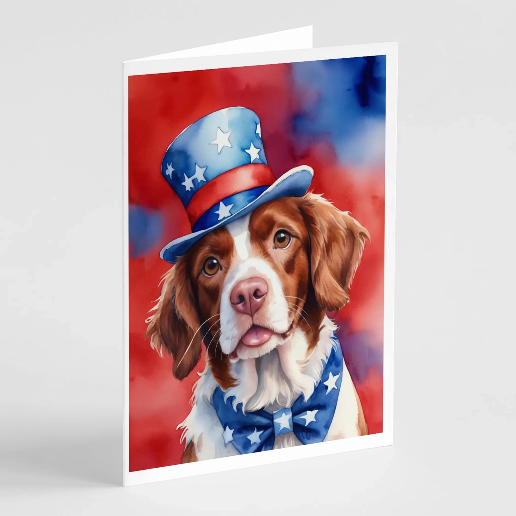 Patriotic American Greeting Cards - Size: 5X7 | Pack Of: 8 | Collection name: Patriotic american-AMAZON FACTORY