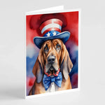 Patriotic American Greeting Cards - Size: 5X7 | Pack Of: 8 | Collection name: Patriotic american-AMAZON FACTORY