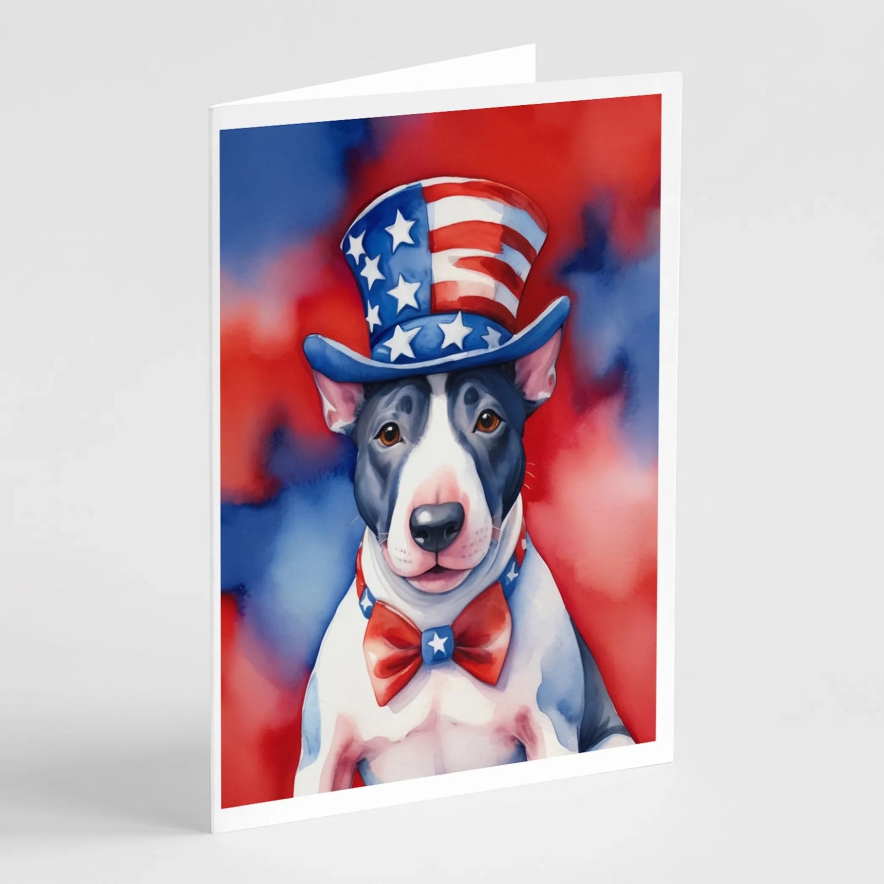 Patriotic American Greeting Cards - Size: 5X7 | Pack Of: 8 | Collection name: Patriotic american-AMAZON FACTORY