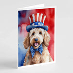 Patriotic American Greeting Cards - Size: 5X7 | Pack Of: 8 | Collection name: Patriotic american-AMAZON FACTORY