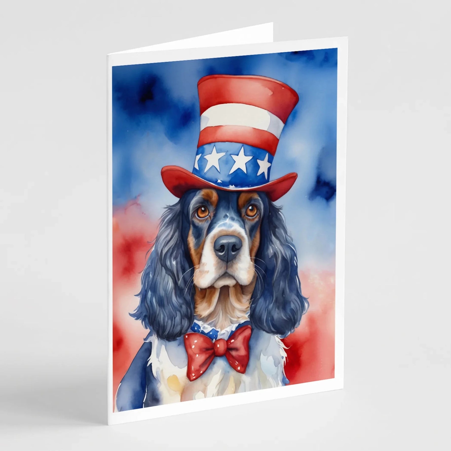 Patriotic American Greeting Cards - Size: 5X7 | Pack Of: 8 | Collection name: Patriotic american-AMAZON FACTORY