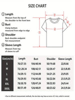 Personalized Tshirts for Men Cotton Large Size Short-sleeved T-shirt, Christmas T Shirts, Tshirts with Funny Sayings-AMAZON FACTORY