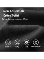 Personalized Tshirts for Men Cotton Large Size Short-sleeved T-shirt, Christmas T Shirts, Tshirts with Funny Sayings-AMAZON FACTORY