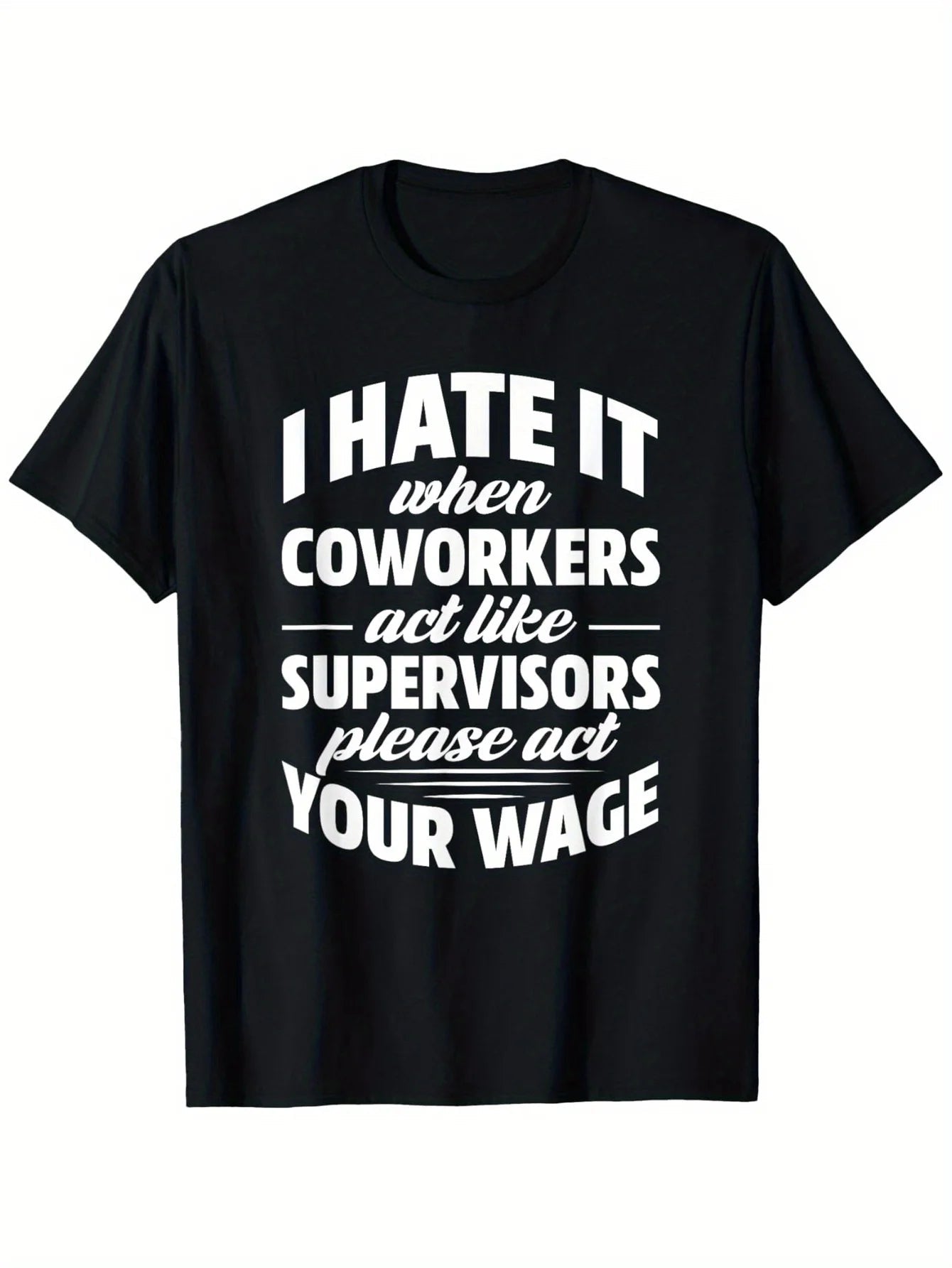 Personalized Tshirts for Men Cotton Large Size Short-sleeved T-shirt, Christmas T Shirts, Tshirts with Funny Sayings-AMAZON FACTORY