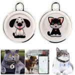 Pet Anti-Lost GPS Tracker Bluetooth-compatible Anti-Lost GPS Tracker Locator Finder Waterproof GPS Tracking Device for Dogs Cats-AMAZON FACTORY