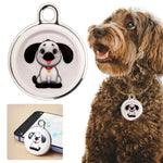 Pet Anti-Lost GPS Tracker Bluetooth-compatible Anti-Lost GPS Tracker Locator Finder Waterproof GPS Tracking Device for Dogs Cats-AMAZON FACTORY