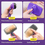 Pet Comb Hair Comb Cat Needle Comb Dog Comb Dog Hair Brush Artifact Cross-border Cat and Dog Products-AMAZON FACTORY