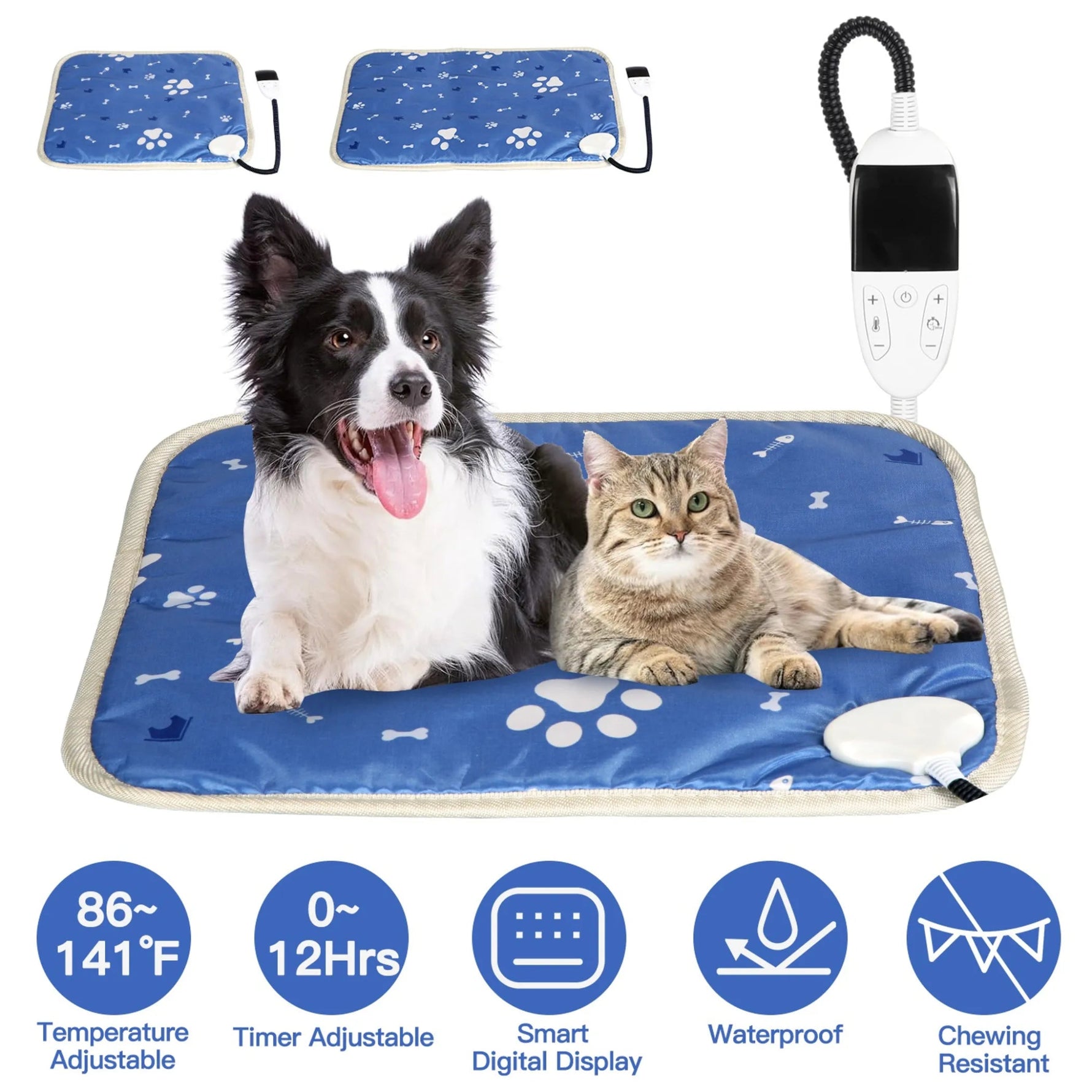 Pet Heating Pad Electric Dog Cat Heating Mat - AMAZON FACTORY