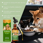 Pet Nutrition Supplement Probiotic Drops Containing Enzymes Used For Dog Cat Digestion And Immune Support Health Supplement 60ML-AMAZON FACTORY