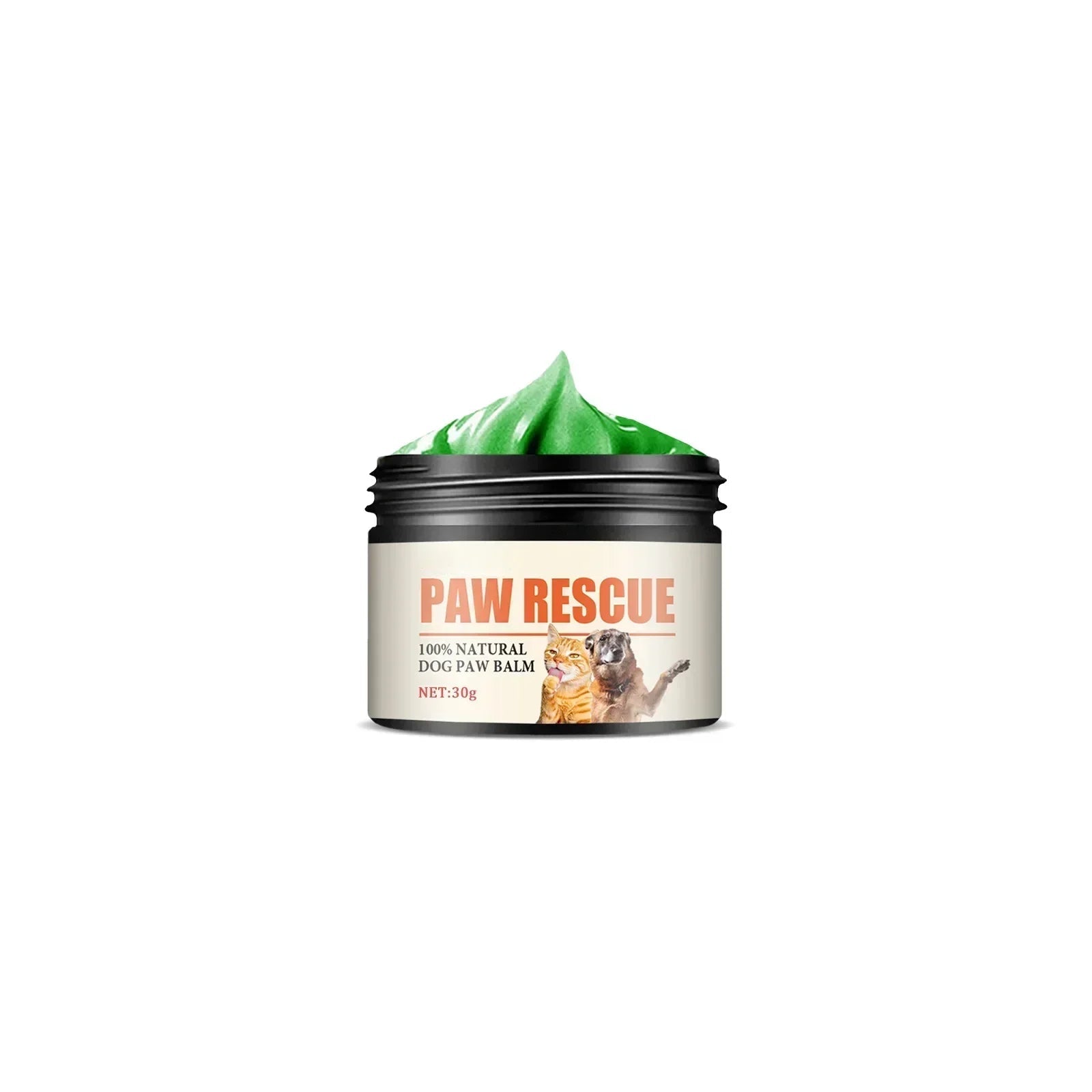 Pet Paw Cream Dog Cat Paw Cleaner Kitten Foot Washer Foot Cleaning Protection Moisturizer Pet Supplies Dry Healthy Care Balm 30g-AMAZON FACTORY