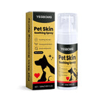Pet Skin Care Spray Relieve Discomfort for Dogs Cat Flea Lice Control Alleviate Skin Scratching Licking Portable Pet Wound Spray-AMAZON FACTORY