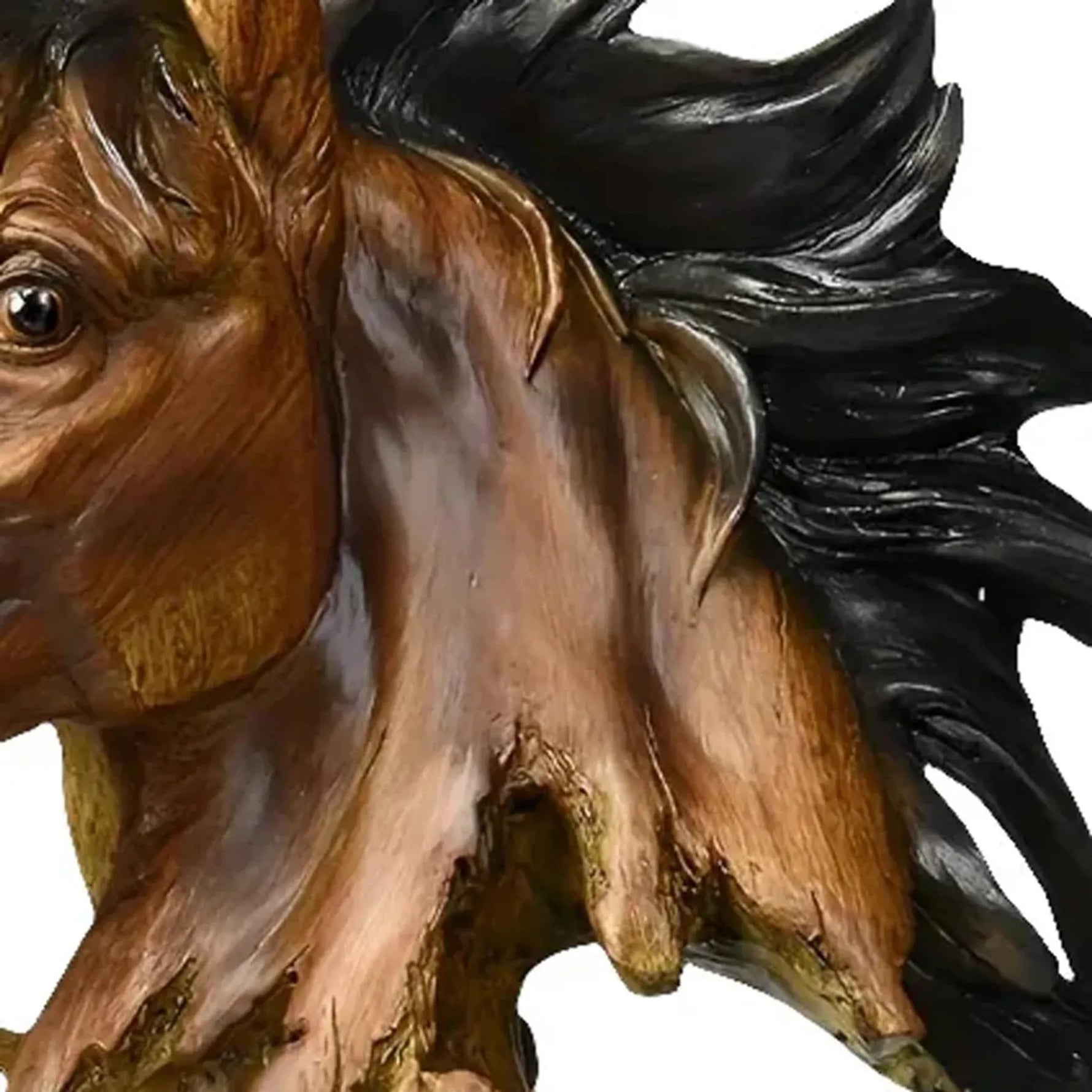 Polyresin Horse Tabletop Sculpture - AMAZON FACTORY