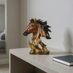 Polyresin Horse Tabletop Sculpture - AMAZON FACTORY