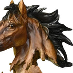 Polyresin Horse Tabletop Sculpture - AMAZON FACTORY