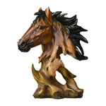 Polyresin Horse Tabletop Sculpture - AMAZON FACTORY