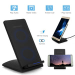 Qi Wireless Charger 10W Fast Charging Pad-AMAZON FACTORY