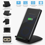 Qi Wireless Charger 10W Fast Charging Pad-AMAZON FACTORY