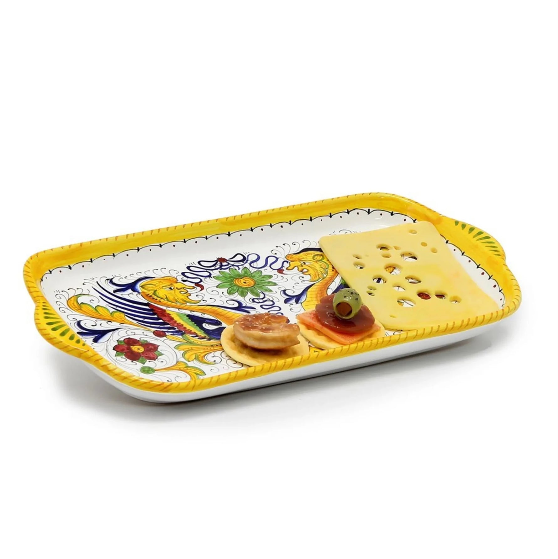RAFFAELLESCO: Rectangular Tray-AMAZON FACTORY