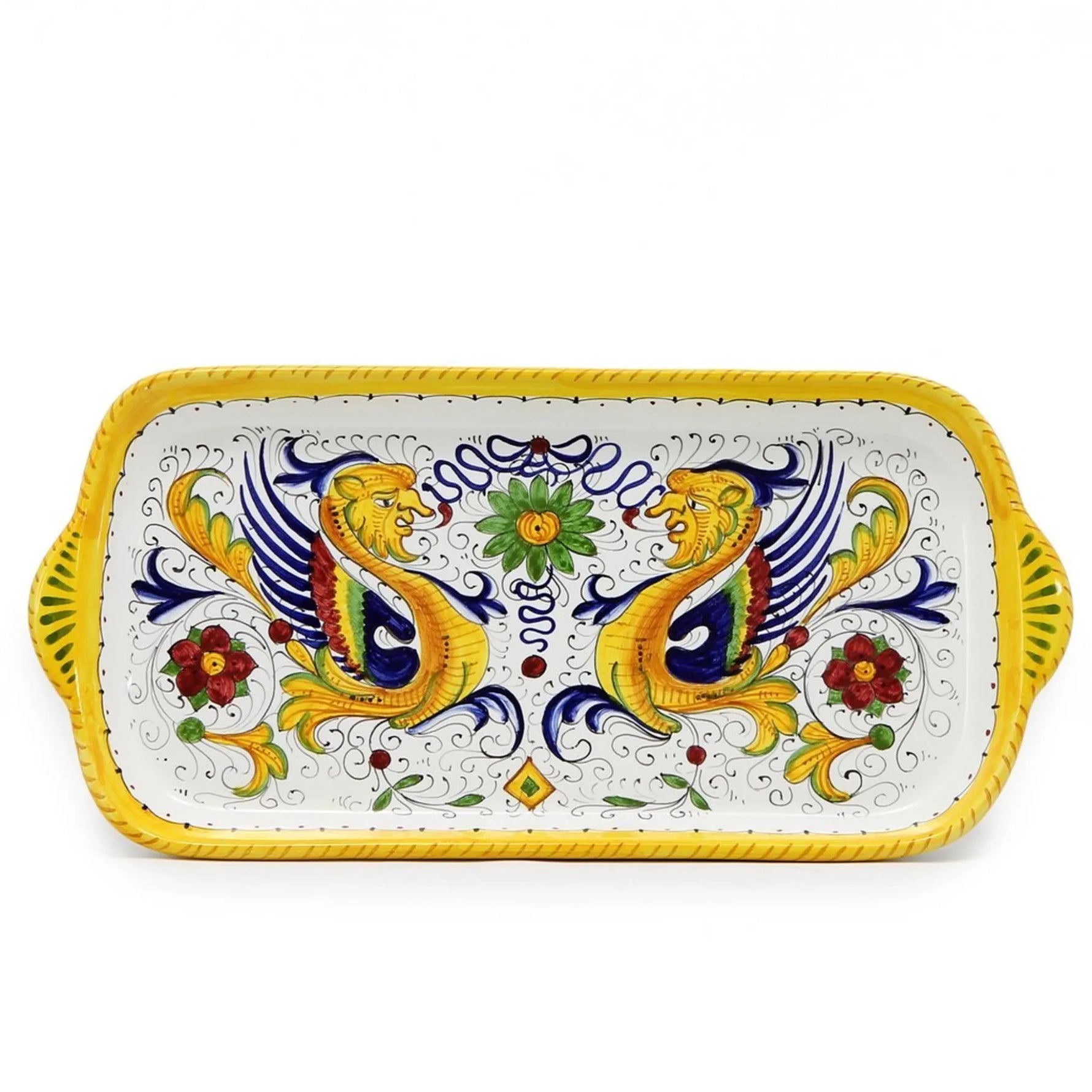 RAFFAELLESCO: Rectangular Tray-AMAZON FACTORY