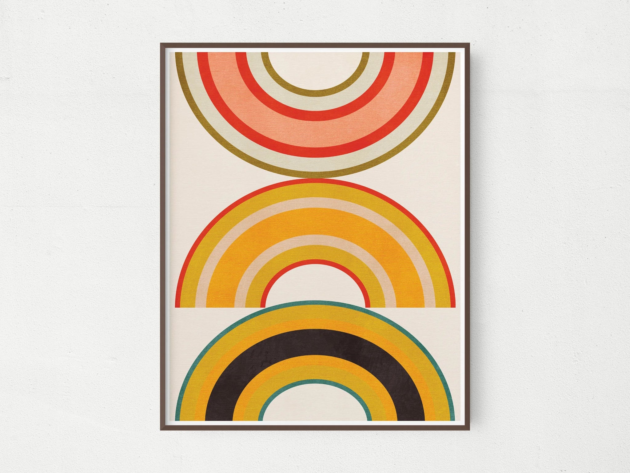 Rainbow Sun By: Artist Ana Rut Br - AMAZON FACTORY