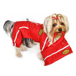 Raincoat Bodysuit with Reflective Stripes & Matching Pouch - AMAZON FACTORY