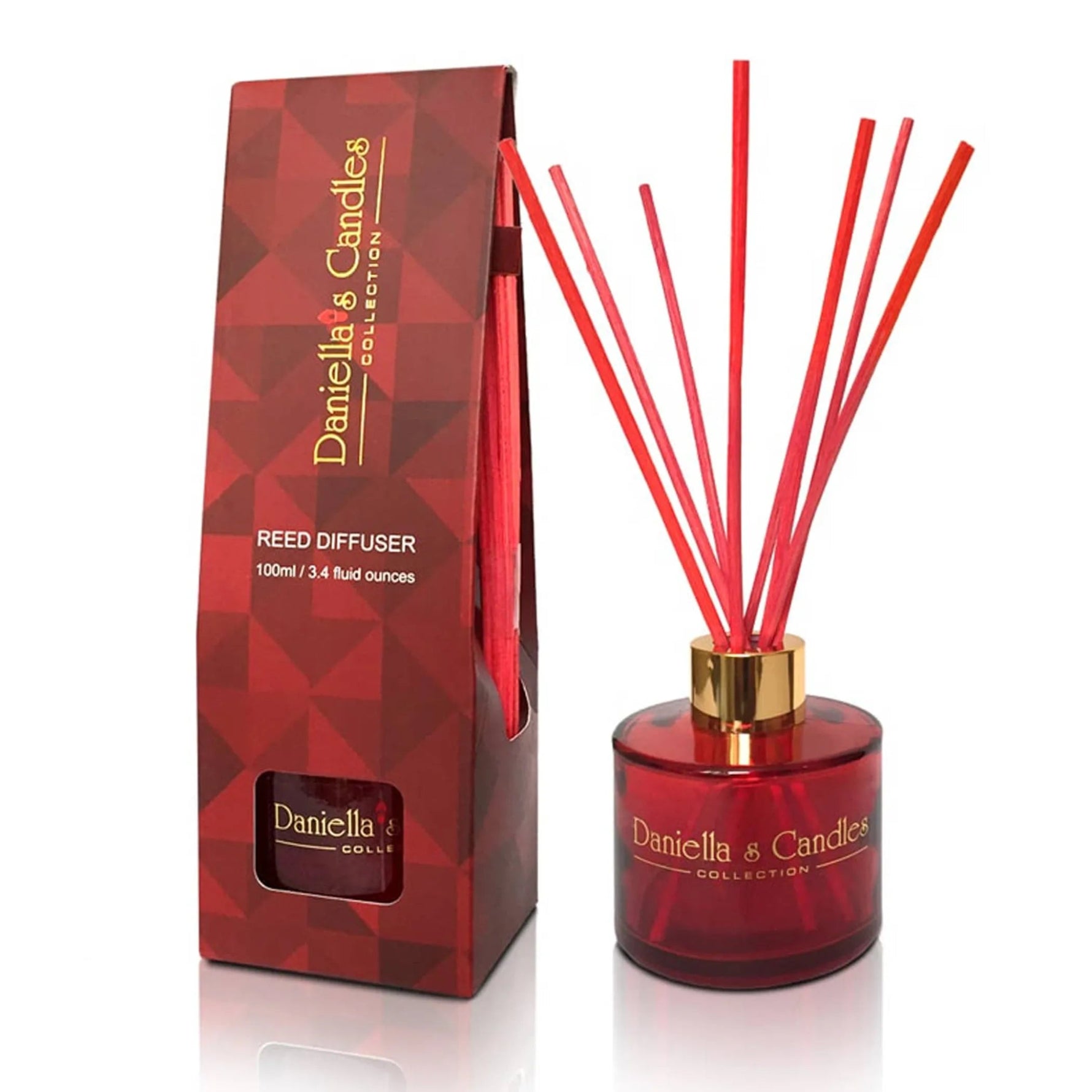 "Reed Diffuser" Set Red - AMAZON FACTORY