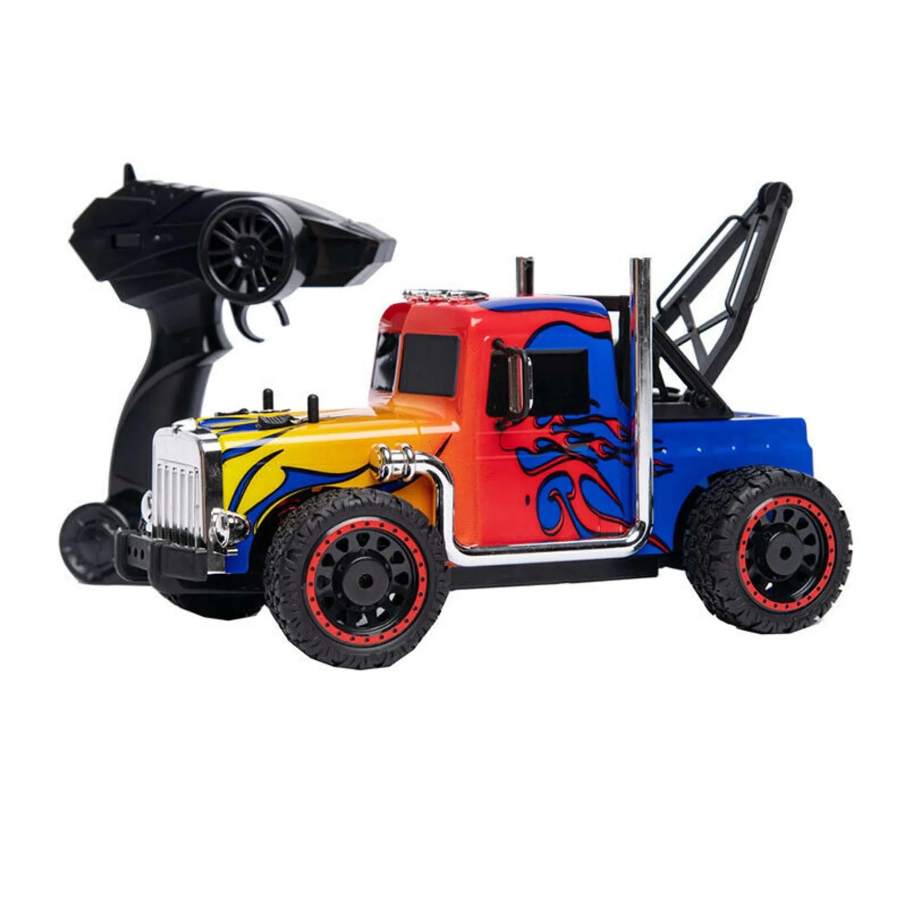 Retro 4WD 1:16 scale tow truck-AMAZON FACTORY