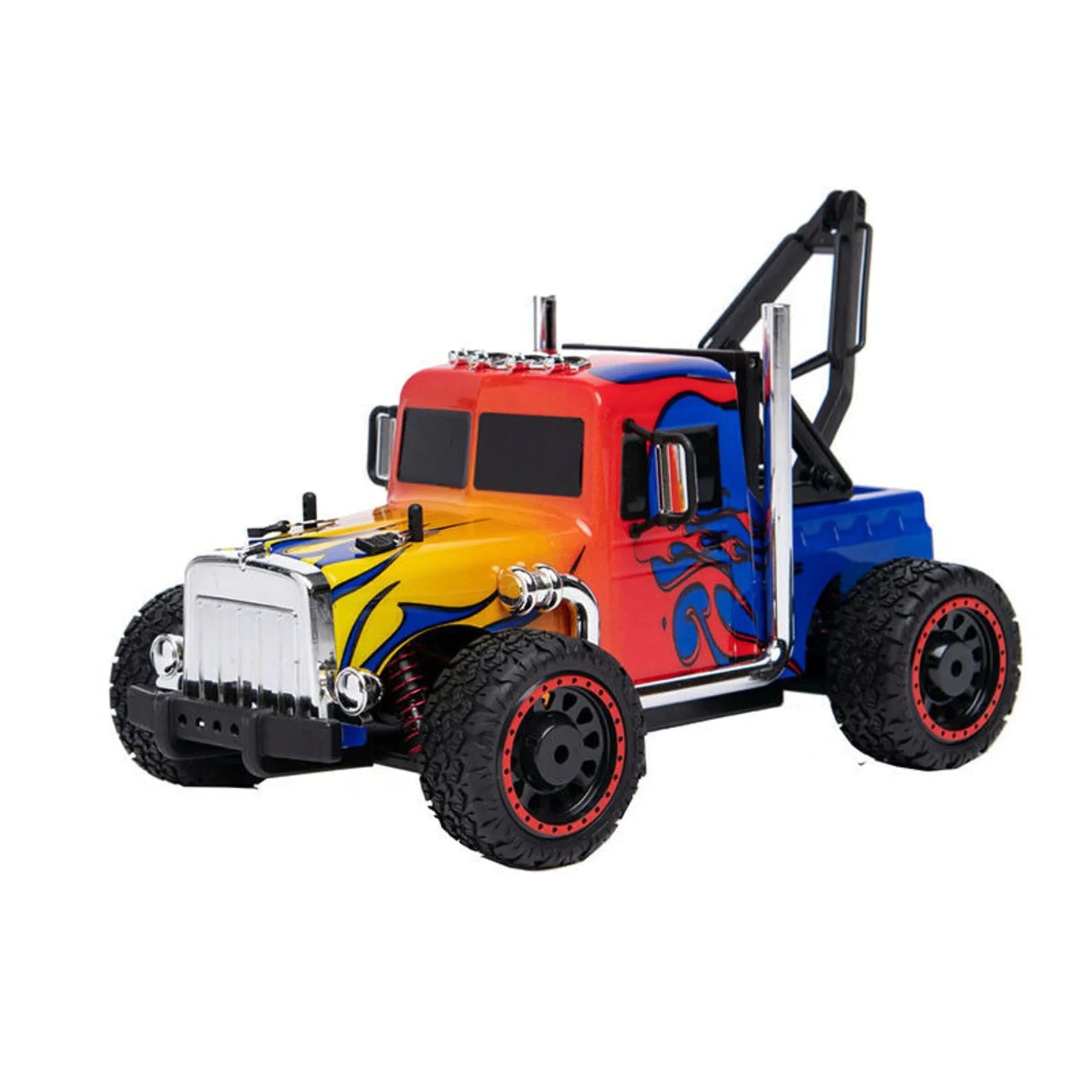 Retro 4WD 1:16 scale tow truck-AMAZON FACTORY