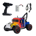 Retro 4WD 1:16 scale tow truck-AMAZON FACTORY