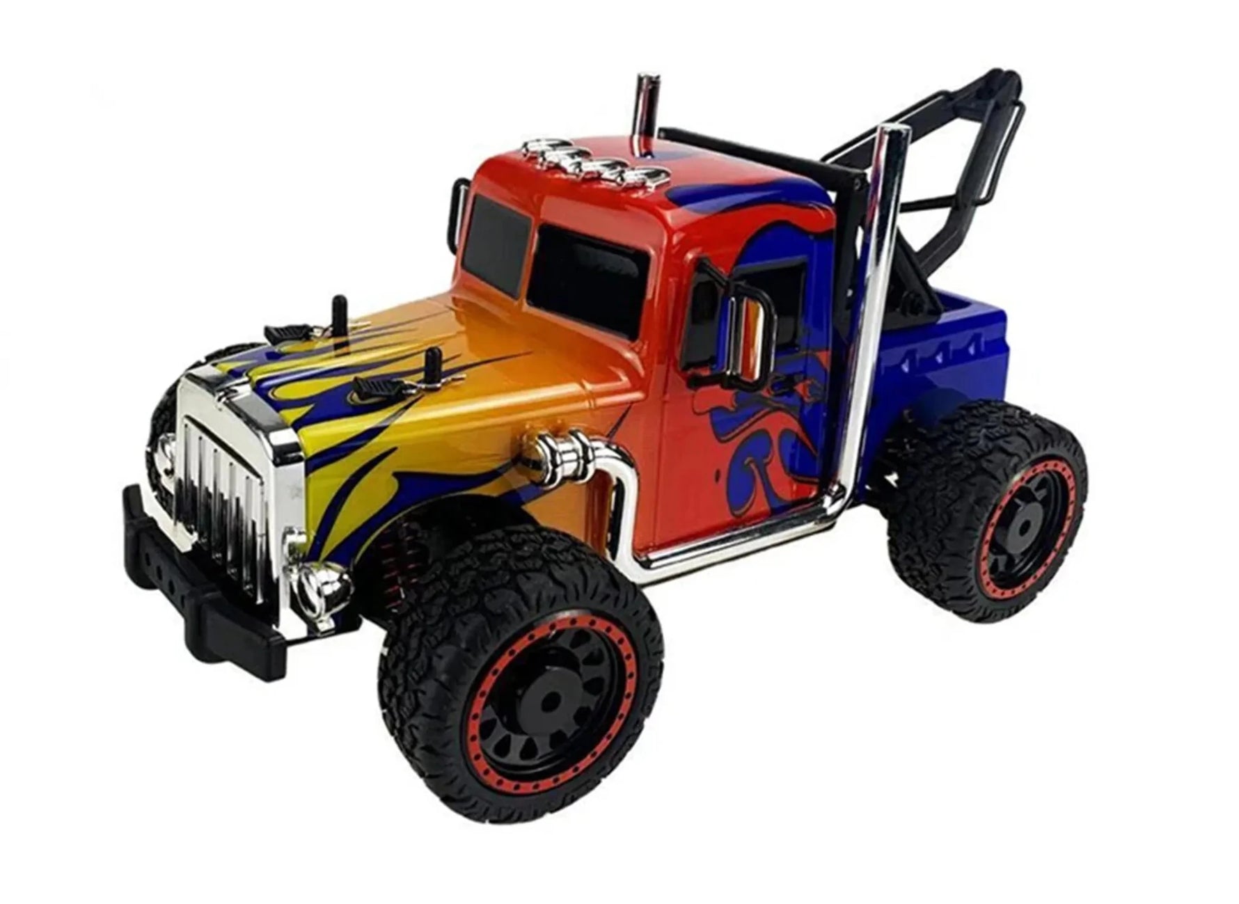 Retro 4WD 1:16 scale tow truck-AMAZON FACTORY