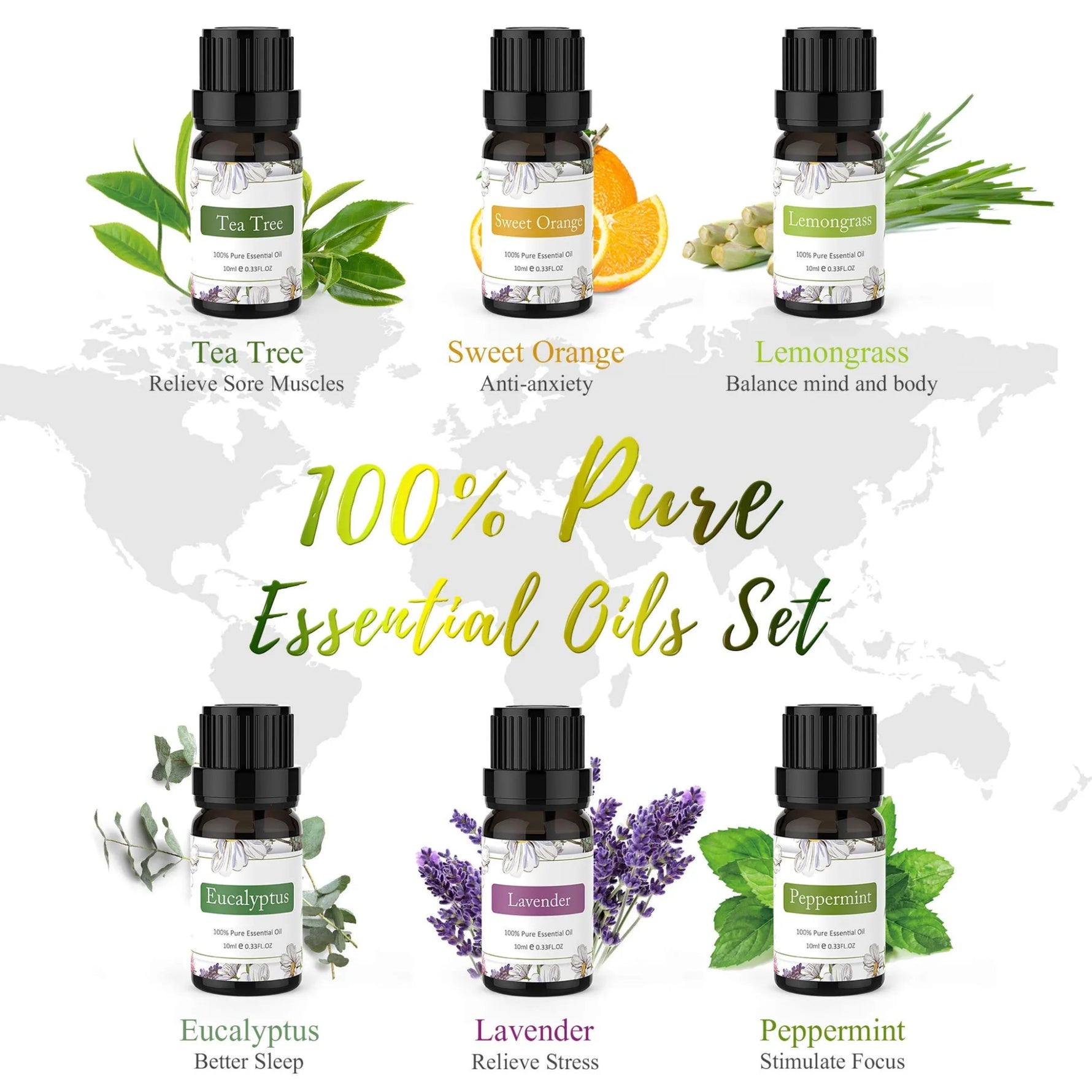 Rock Light Wood Essential Oil Diffuser with 