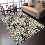 Rugsotic Carpets Hand Tufted Wool Area Rug Floral - AMAZON FACTORY