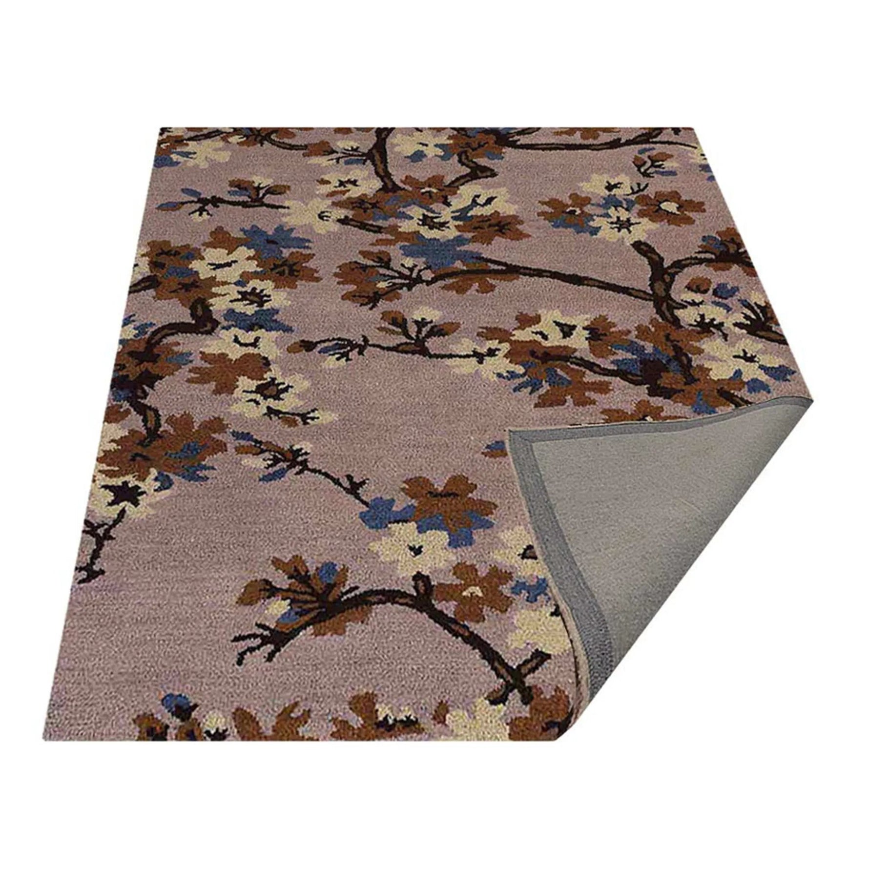 Rugsotic Carpets Hand Tufted Wool Area Rug Floral - AMAZON FACTORY