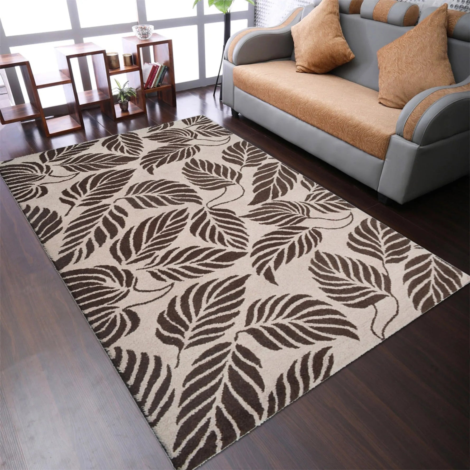 Rugsotic Carpets Hand Tufted Wool Area Rug Floral - AMAZON FACTORY