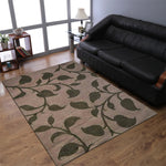 Rugsotic Carpets Hand Tufted Wool Area Rug Floral - AMAZON FACTORY