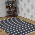 Rugsotic Carpets Hand Woven Flat Weave Kilim Wool Area Rug Contemporary - AMAZON FACTORY