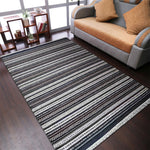 Rugsotic Carpets Hand Woven Flat Weave Kilim Wool Area Rug Contemporary - AMAZON FACTORY