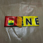 Senegal Scarf 14x135cm Double-sided Printed Senegal Flag Satin Scarf Suitable for 2026 world cup Sports Events-AMAZON FACTORY