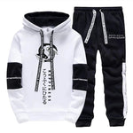 Single Soft Fabric Sweatshirts And Sweatpants 2026 Spring Hot Sales Men's Hooded Casual Outdoor Quality Sports Tracksuit-AMAZON FACTORY