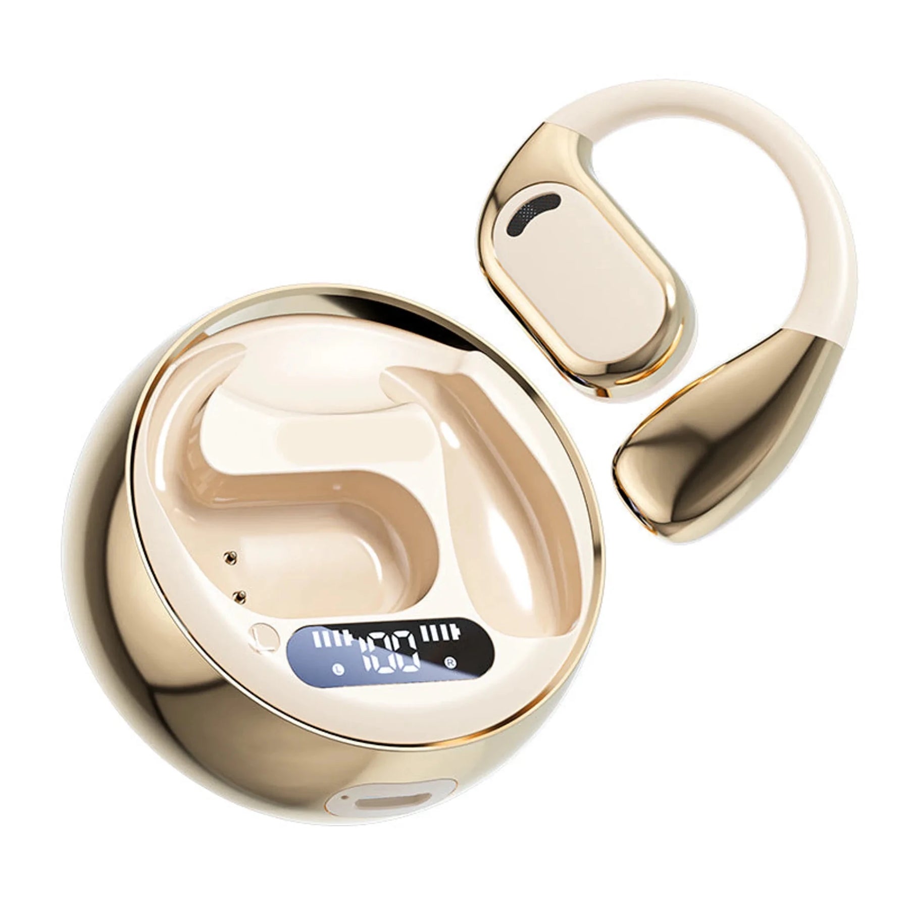 🇧🇷🇺🇾🇰🇷🇵🇰🇱🇧🇬🇷🇫🇷🇪🇨🇨🇳🇦🇴🇫🇷🇮🇹Sleek and Smart Language Translator Wireless BluetoothEarBuds-AMAZON FACTORY