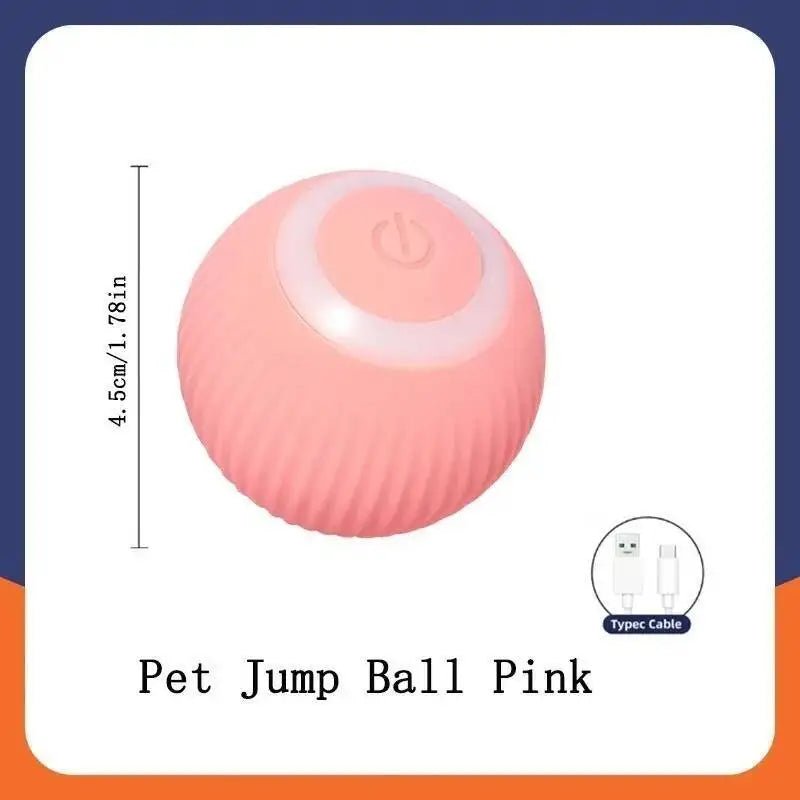 Smart Dog Toy Ball Electronic Interactive Pet Toy Moving Ball USB Automatic Moving Jumping Bouncing-AMAZON FACTORY