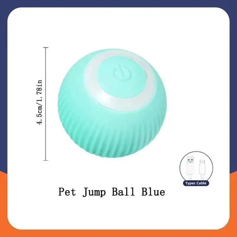 Smart Dog Toy Ball Electronic Interactive Pet Toy Moving Ball USB Automatic Moving Jumping Bouncing-AMAZON FACTORY