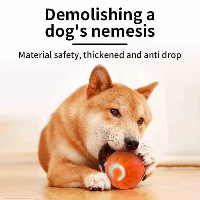 Smart Dog Toy Ball Electronic Interactive Pet Toy Moving Ball USB Automatic Moving Jumping Bouncing-AMAZON FACTORY
