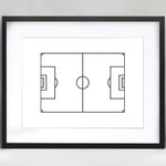 Soccer Ball Black and White Art, Soccer Home Decor, Football Coach Gift, Sports Teen Wall Print, Teenage Poster, World Cup-AMAZON FACTORY