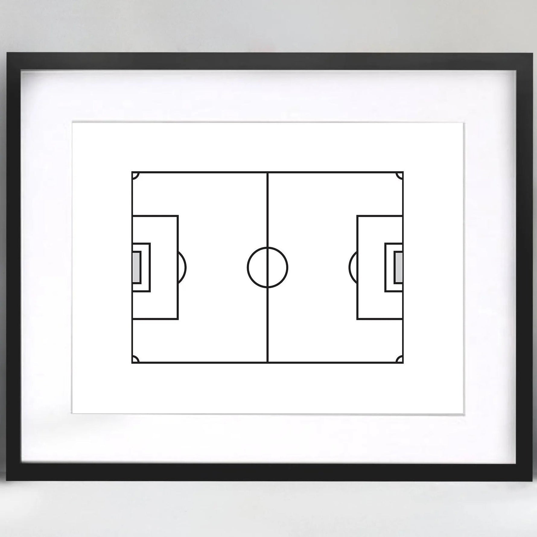 Soccer Ball Black and White Art, Soccer Home Decor, Football Coach Gift, Sports Teen Wall Print, Teenage Poster, World Cup-AMAZON FACTORY
