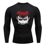 Sportswear for Men Gym Anime Berserker Men Compression T-shirt Sports Tights Fitness Long Sleeve Running Training Sportswear - AMAZON FACTORY