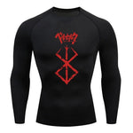 Sportswear for Men Gym Anime Berserker Men Compression T-shirt Sports Tights Fitness Long Sleeve Running Training Sportswear - AMAZON FACTORY